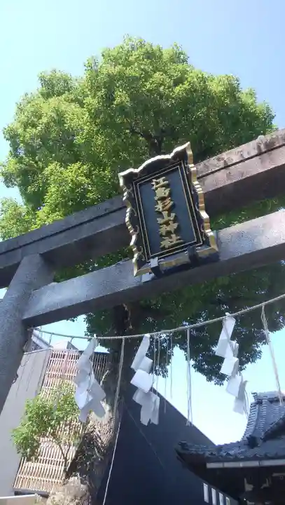 江島杉山神社の鳥居