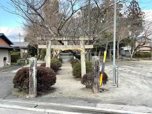 高岡神社の鳥居