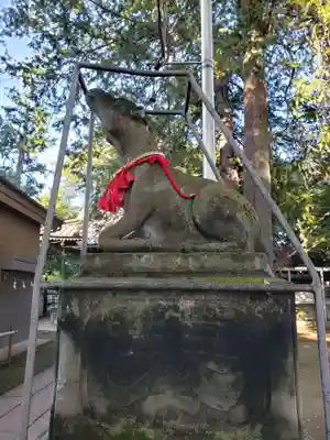 大宮前春日神社の狛犬