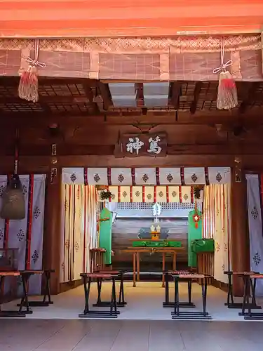 御霊神社の本殿・本堂