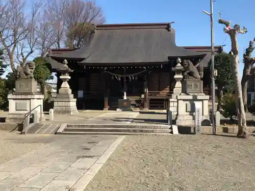 厚木神社の本殿・本堂