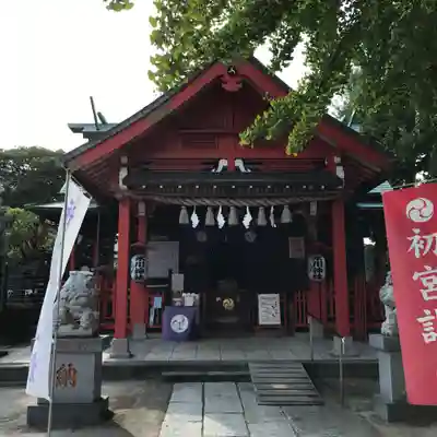 葛飾氷川神社の本殿・本堂