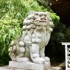 新倉氷川八幡神社の狛犬