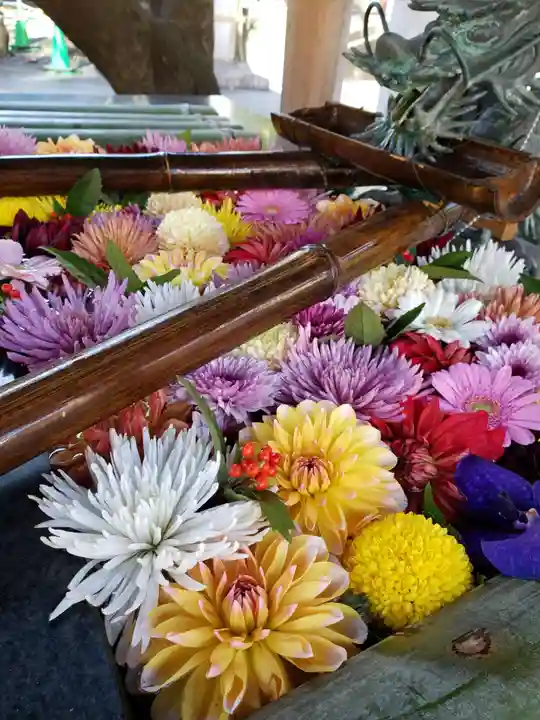 熊野神社の手水舎
