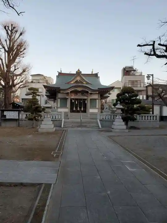 氷川神社の本殿・本堂