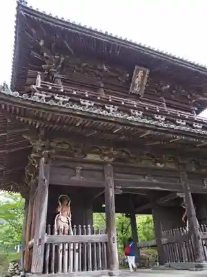 熊谷寺の山門・神門