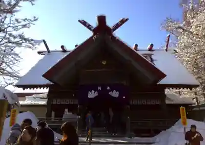 留萌神社の本殿・本堂
