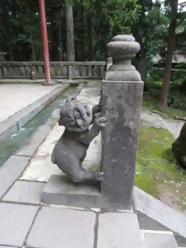 岩木山神社の狛犬