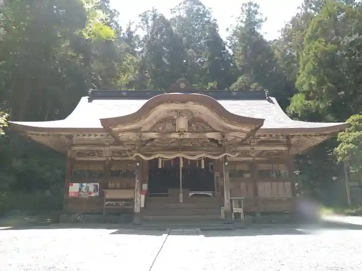 上一宮大粟神社の本殿・本堂