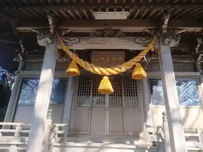 市杵島社の本殿・本堂