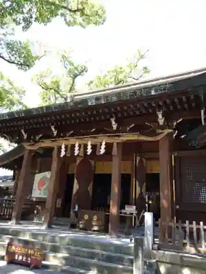 北岡神社の本殿・本堂