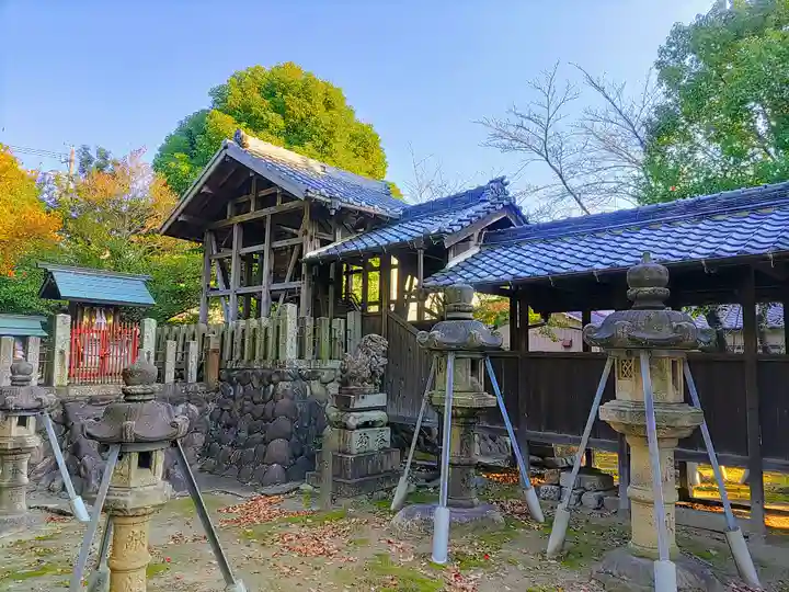 前田社の本殿・本堂
