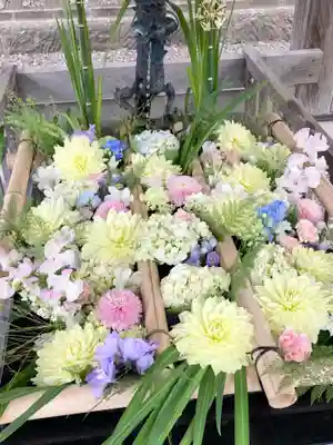 江南神社の手水舎