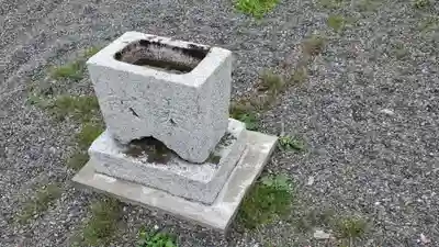 襟裳神社の手水舎