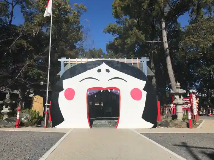 別小江神社の山門・神門