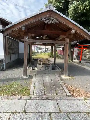 縣神社の手水舎
