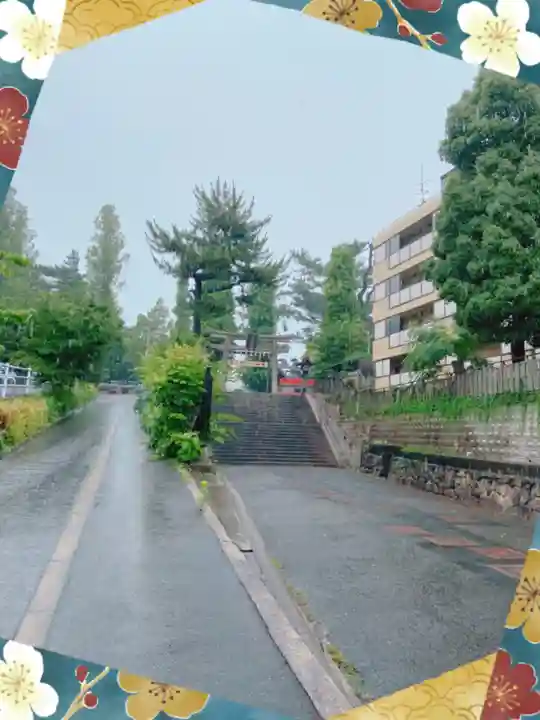 阿部野神社の周辺