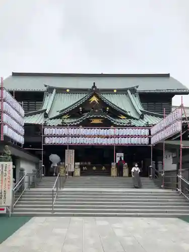 成田山深川不動堂（新勝寺東京別院）の本殿・本堂