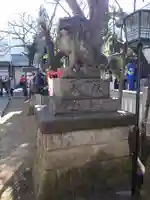 皆中稲荷神社の狛犬