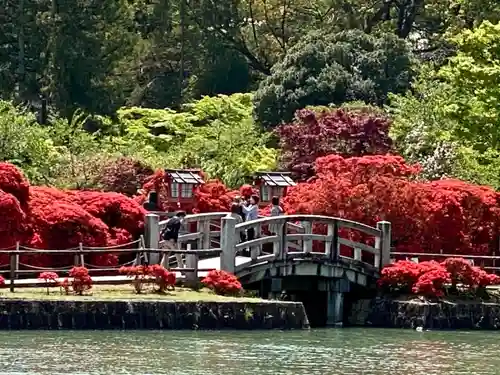 長岡天満宮の庭園