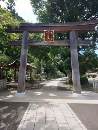 高麗神社の鳥居