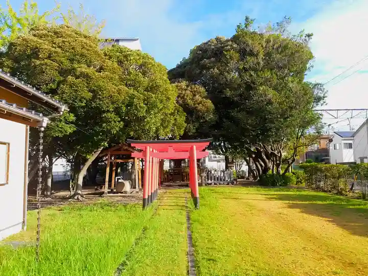 神明社(加福神明社)の鳥居