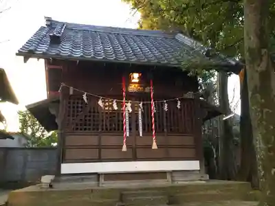白幡菅原神社の末社・摂社