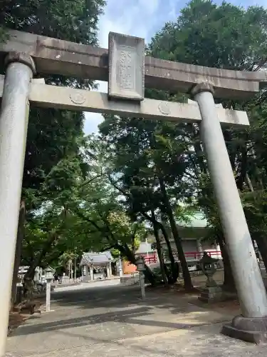 米津神社（米津町）の鳥居