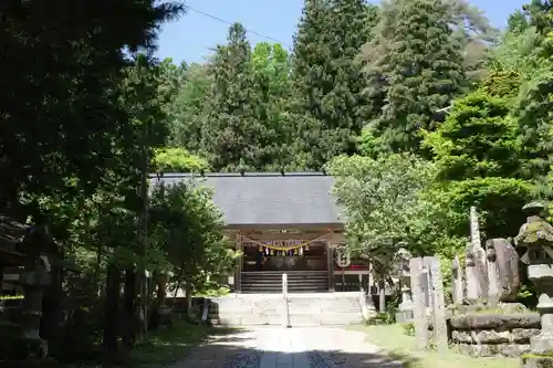 有明山神社の本殿