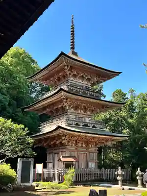 岩殿山安楽寺(吉見観音)の塔