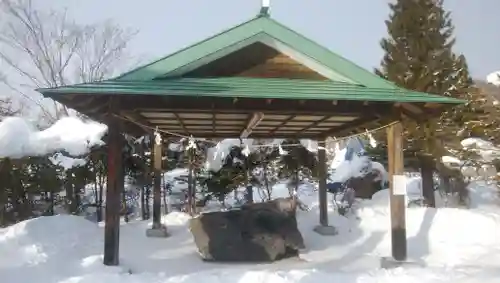 栗山天満宮の手水