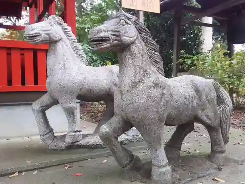 白岡八幡神社の狛犬