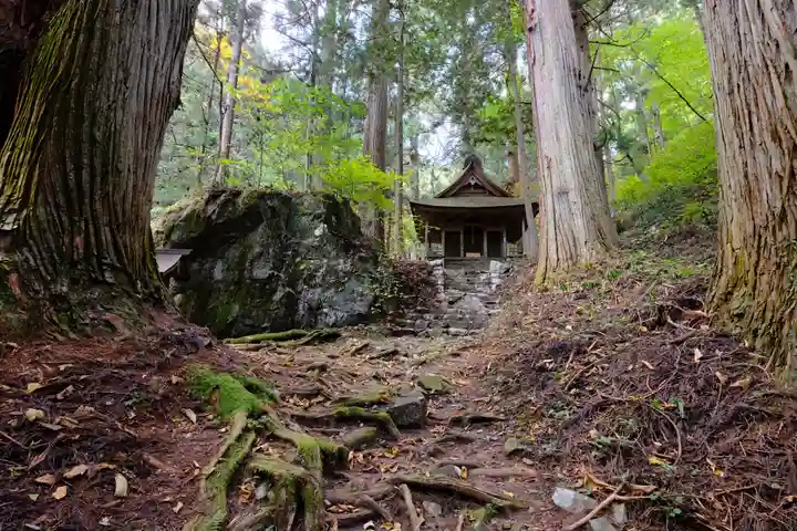 比婆山熊野神社の自然