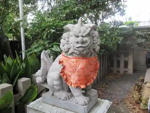 生根神社の狛犬