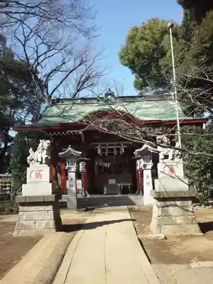 駒繋神社の本殿・本堂