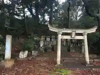 白山神社の鳥居