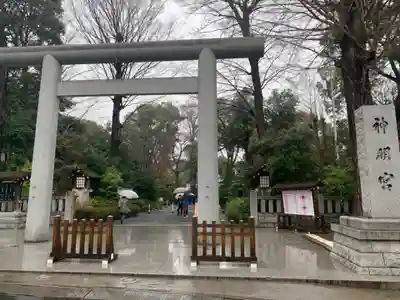 阿佐ヶ谷神明宮の鳥居