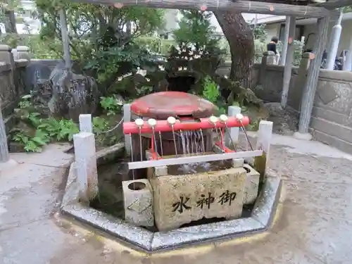 題経寺（柴又帝釈天）の手水舎
