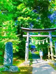 成田熊野神社の鳥居