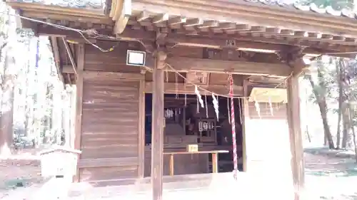 間々田八幡宮の末社・摂社