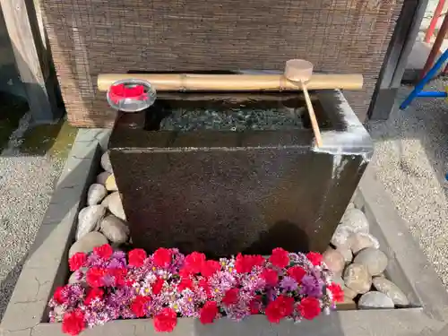 上尾御嶽神社の手水