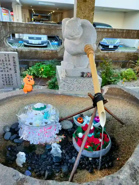 三輪神社の手水舎