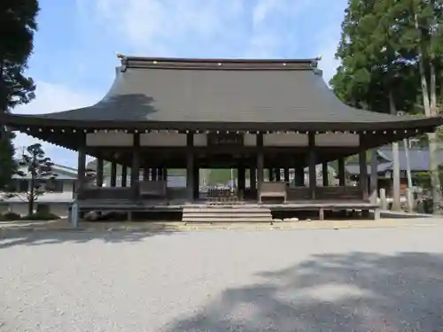 飛騨一宮水無神社の本殿