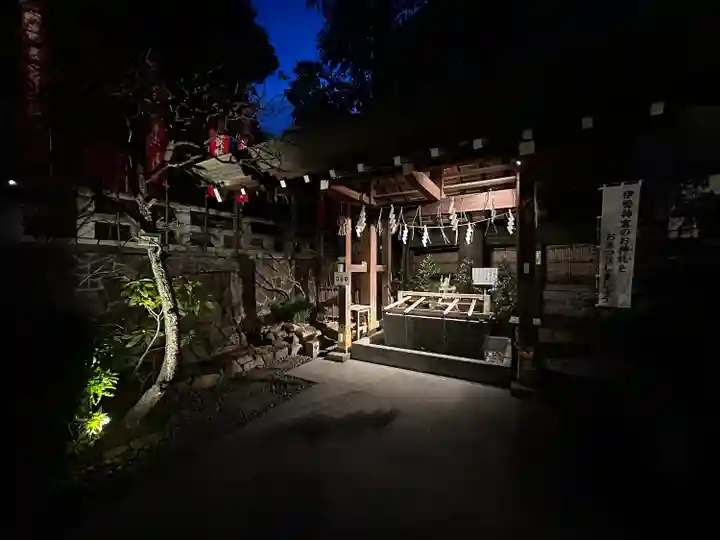 東京大神宮の手水舎