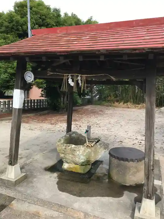 夜見神社の手水舎