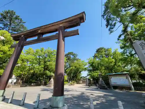 豊國神社の鳥居