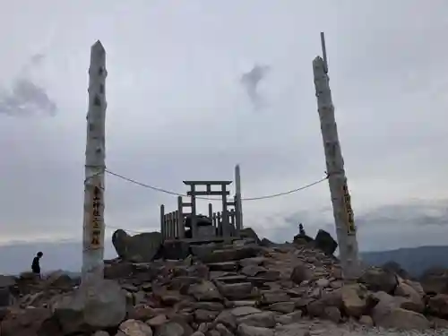 車山神社の景色