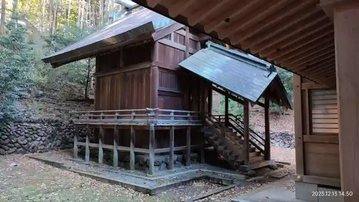 中氷川神社の本殿・本堂
