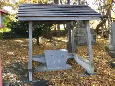 石狩八幡神社の手水舎
