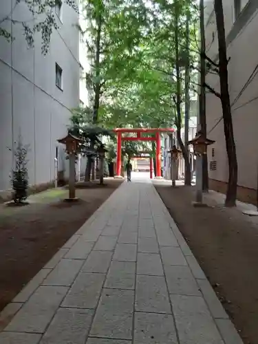 花園神社の鳥居